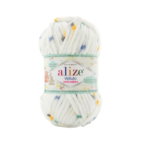 Alize Velluto Mini Colors 8115 Alize Velluto Mini Colors 8115