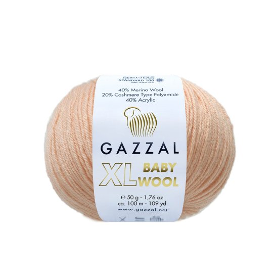 Gazzal Baby Wool XL 834 Gazzal Baby Wool XL 834