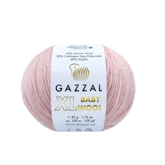 Gazzal Baby Wool XL 836 Gazzal Baby Wool XL 836
