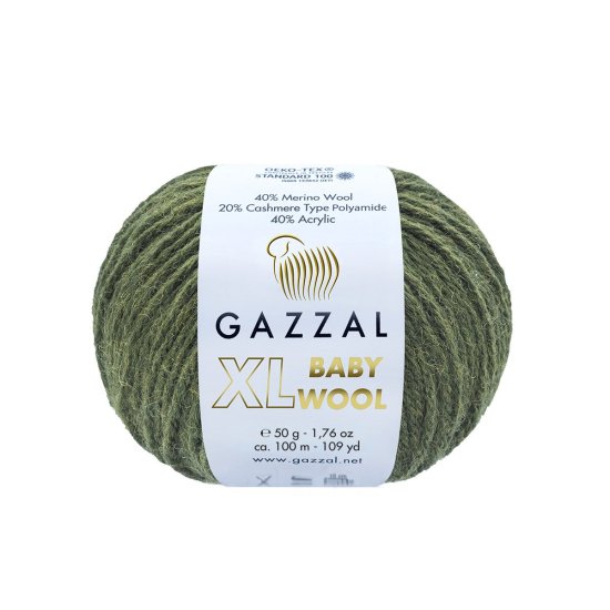 Gazzal Baby Wool XL 840 Gazzal Baby Wool XL 840