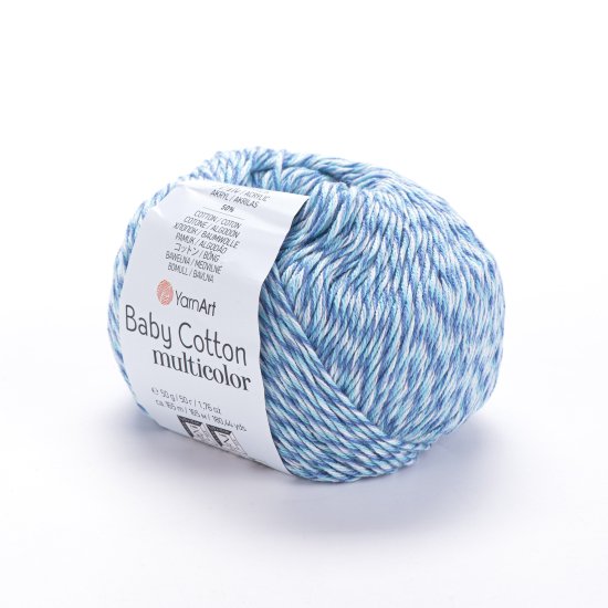 YarnArt Baby Cotton Multicolor 5201 YarnArt Baby Cotton Multicolor 5201
