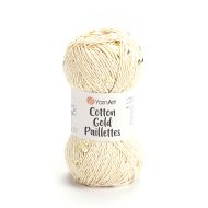 YarnArt Cotton Gold Paillettes 7103