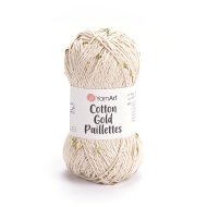 YarnArt Cotton Gold Paillettes 7104