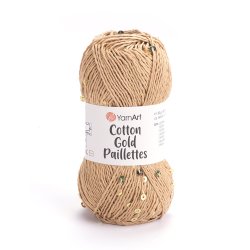 YarnArt Cotton Gold Paillettes 7105 YarnArt Cotton Gold Paillettes 7105