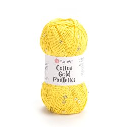 YarnArt Cotton Gold Paillettes 7106 YarnArt Cotton Gold Paillettes 7106