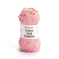 YarnArt Cotton Gold Paillettes 7108
