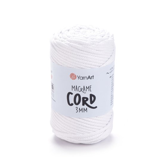 YarnArt Macrame Cord 3mm 751 YarnArt Macrame Cord 3mm 751