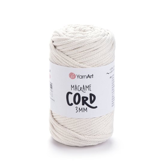 YarnArt Macrame Cord 3mm 752 YarnArt Macrame Cord 3mm 752