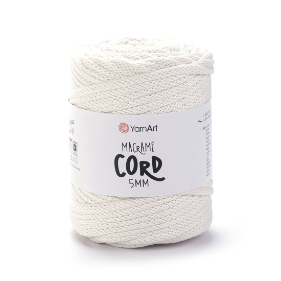YarnArt Macrame Cord 5mm 752 YarnArt Macrame Cord 5mm 752