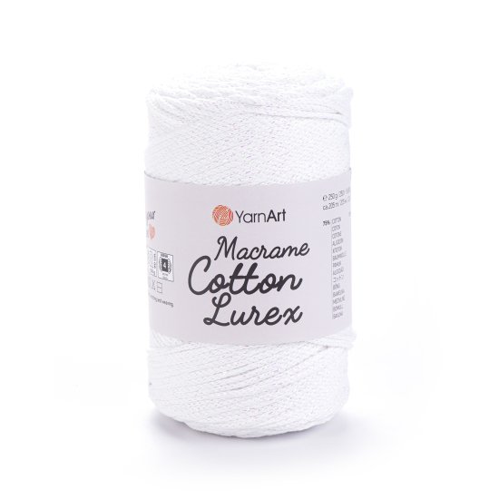 YarnArt Macrame Cotton Lurex 721 YarnArt Macrame Cotton Lurex 721