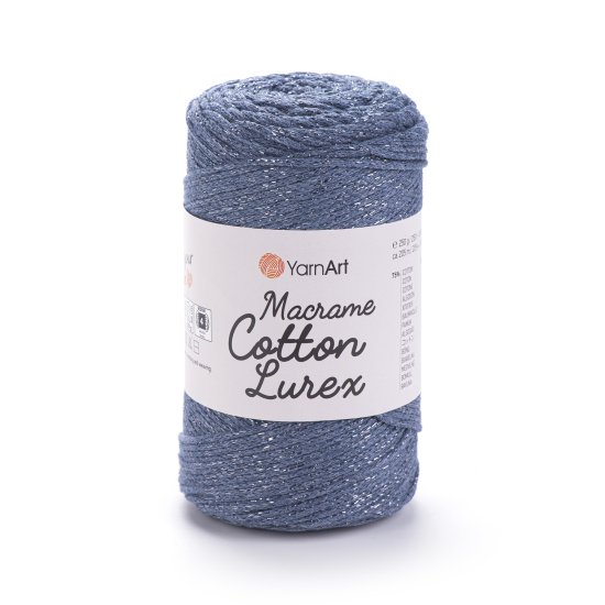 YarnArt Macrame Cotton Lurex 730 YarnArt Macrame Cotton Lurex 730