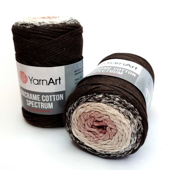 YarnArt Macrame Cotton Spectrum 1302 YarnArt Macrame Cotton Spectrum 1302