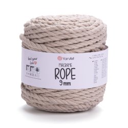 YarnArt Macrame Rope 9mm 753 YarnArt Macrame Rope 9mm 753